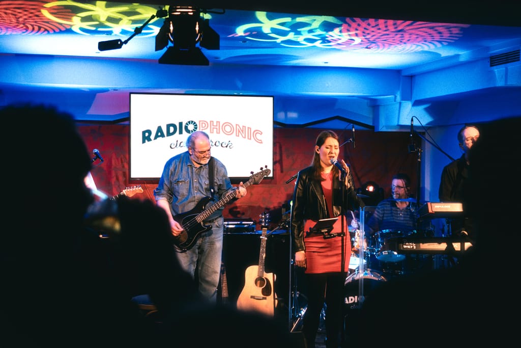 Die Band im Löf im Januar 2026 Die Band auf der Bühne im Löf in Remscheid
